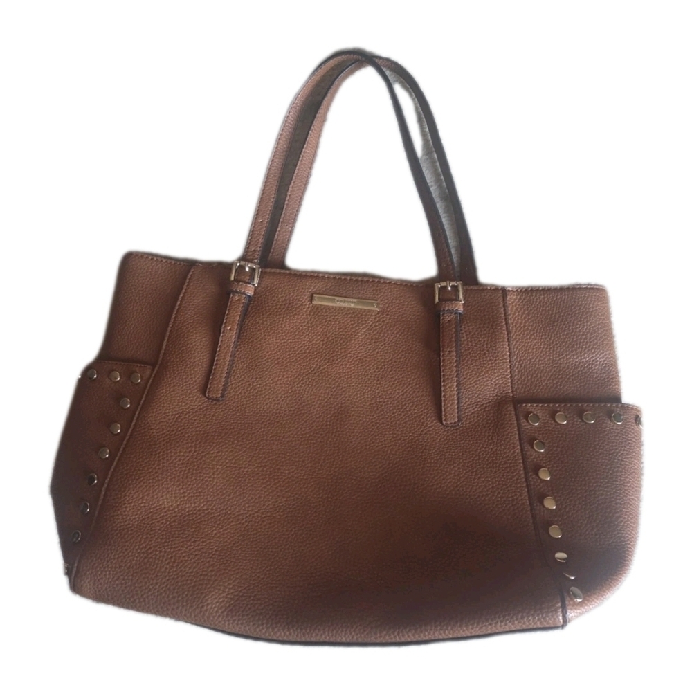 steve madden brown studded purse nwot
